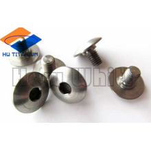 Gr5 titanium cup head square neck bolt